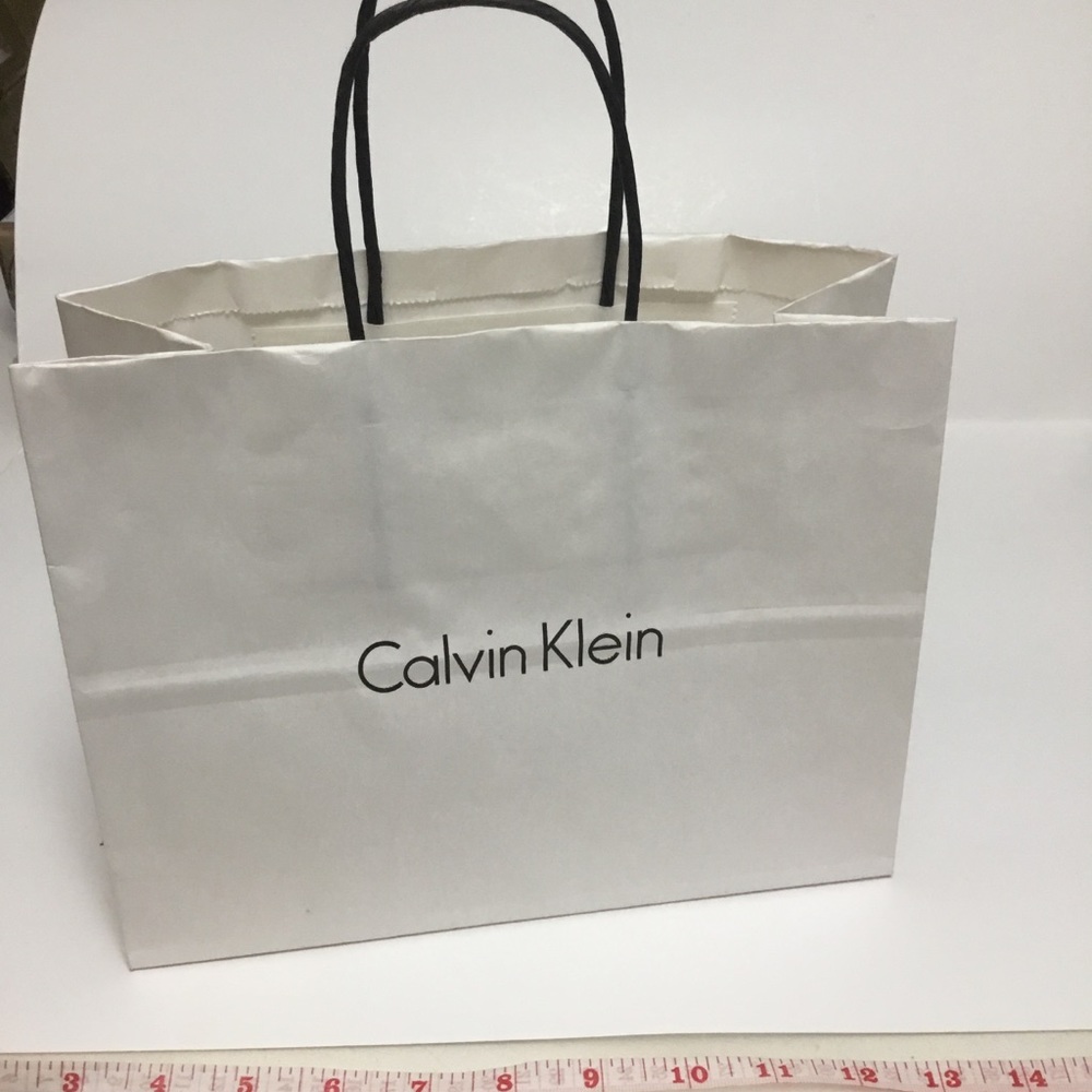 FWP CALVIN KLEIN Paper Shopping Bag